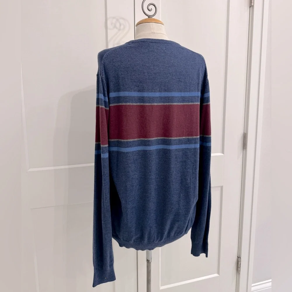 IZOD Stripe Crew Sweater
